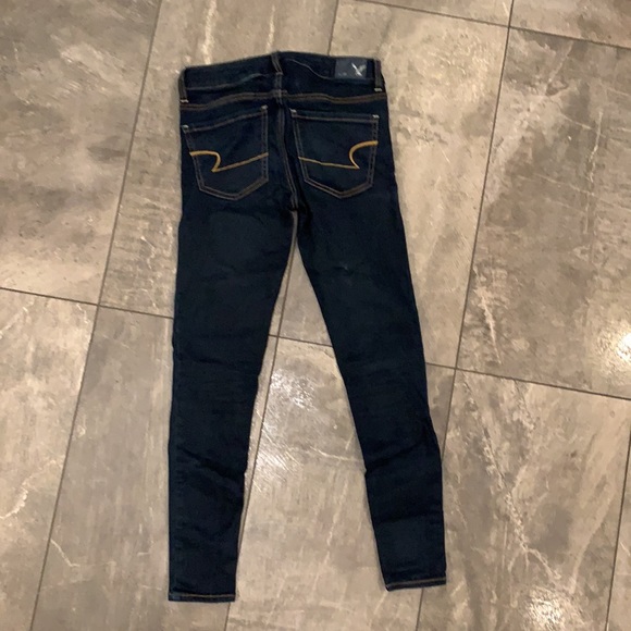 American Eagle super stretchy Jean leggings size 2 - Picture 4 of 5